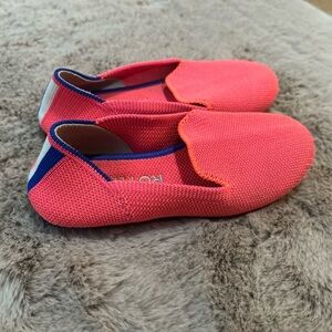 Rothy's Kids Shoes in Pink and Blue